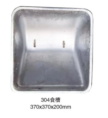 Heat Resistant Stainless Steel Trough For Farrowing Crate