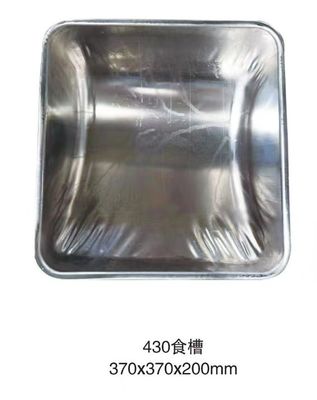 Heat Resistant Stainless Steel Trough For Farrowing Crate