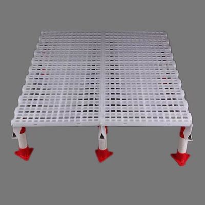 Coop grid floor,  A floor that leaks chicken manure through the grille