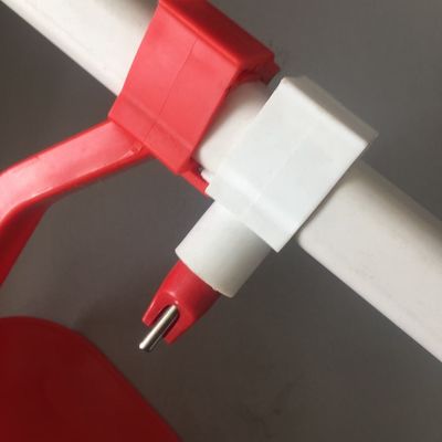 Ball valve type chicken nipple drinker