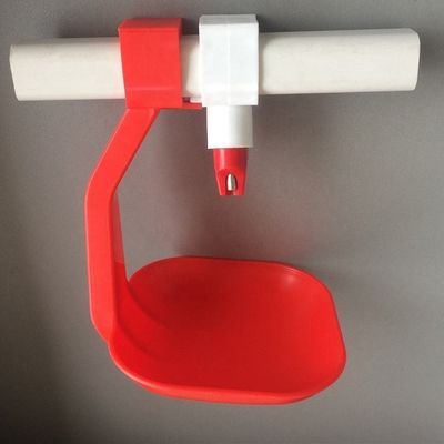 Chicken poultry Nipple Drinker water Hanging Suspension Dip Cup with lock locking Square Pipe from China