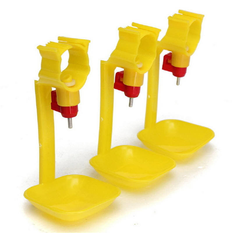 Hanging Drip Cups Poultry Drinking Line Parts Nipple Drinkers For Broilers