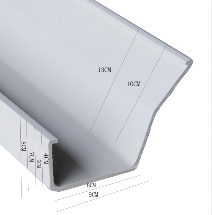 8/10/13 Korytko do karmienia kurczak&oacute;w w klatce z PVC Części linii do karmienia kurczak&oacute;w 0