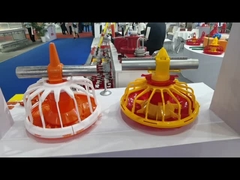 W pełni zautomatyzowana linia paszowa wciągarki do karmienia dla fermy kurczaków i kaczek w dużej szopie